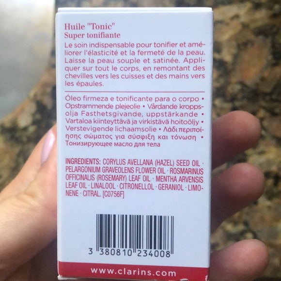 CLARINS - tonic body treatment oil NIB - Picture 3 of 6
